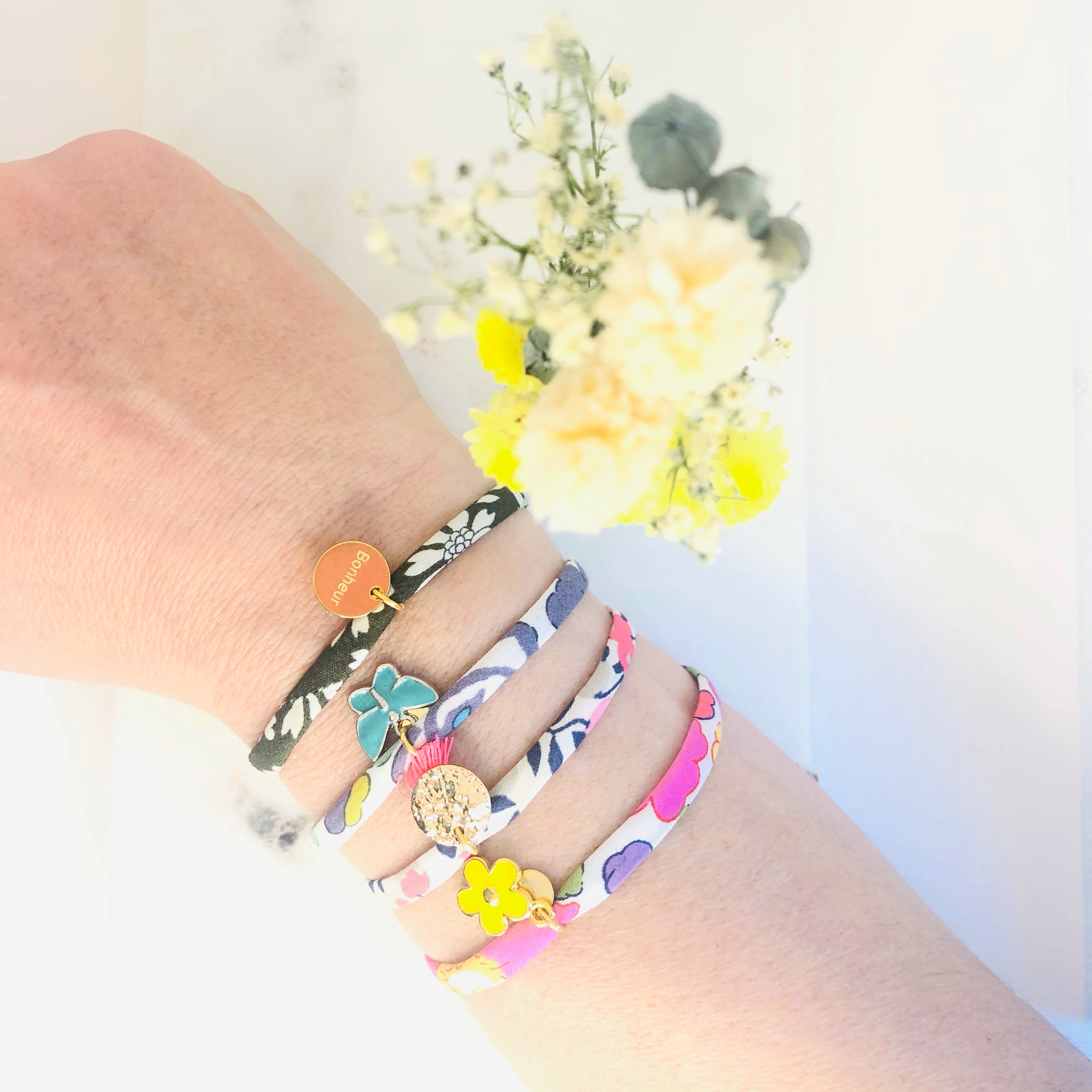 Bracelet Liberty Betsy T Fleur  