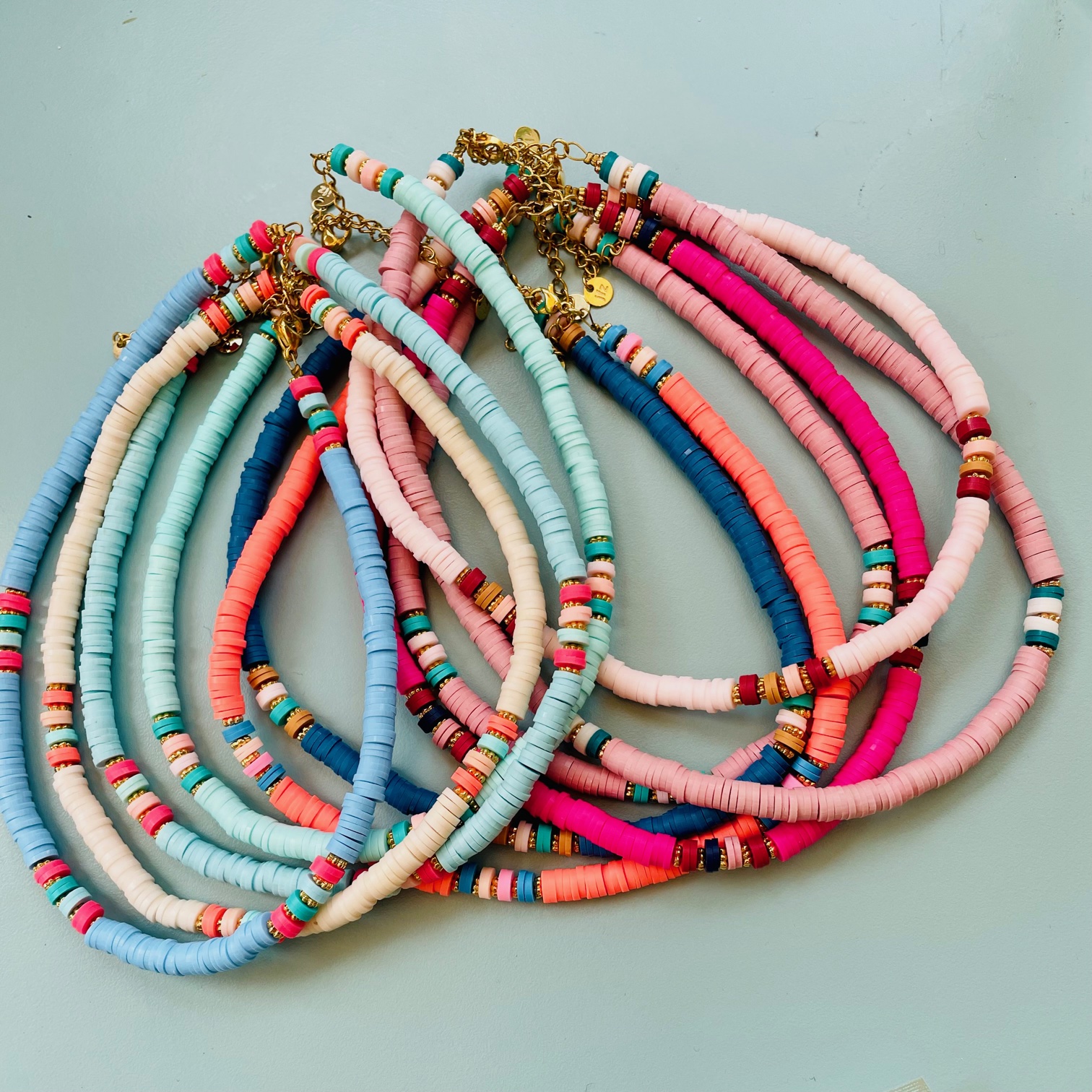 Collier Gipsy Bleu Canard  